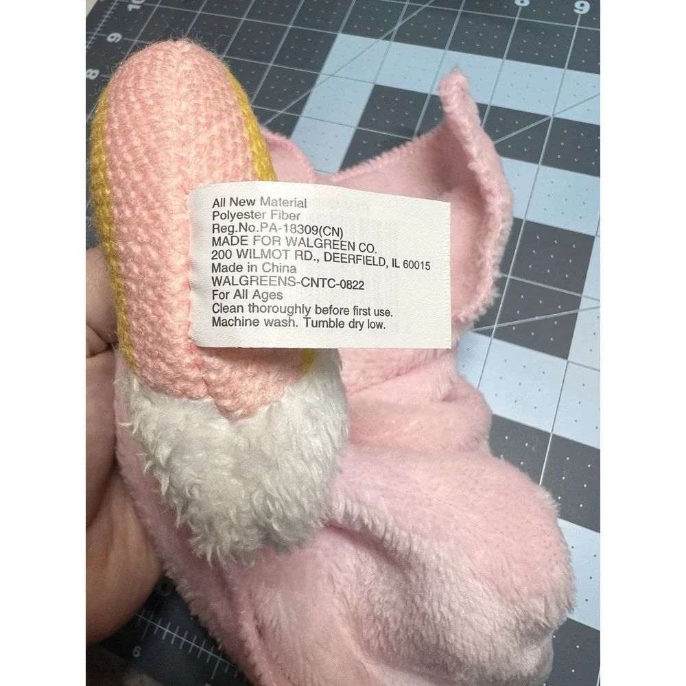 Moon & Stars Rainbow Baby Lovey Walgreens Pink Knit Plush Security‎ Blanket 12in